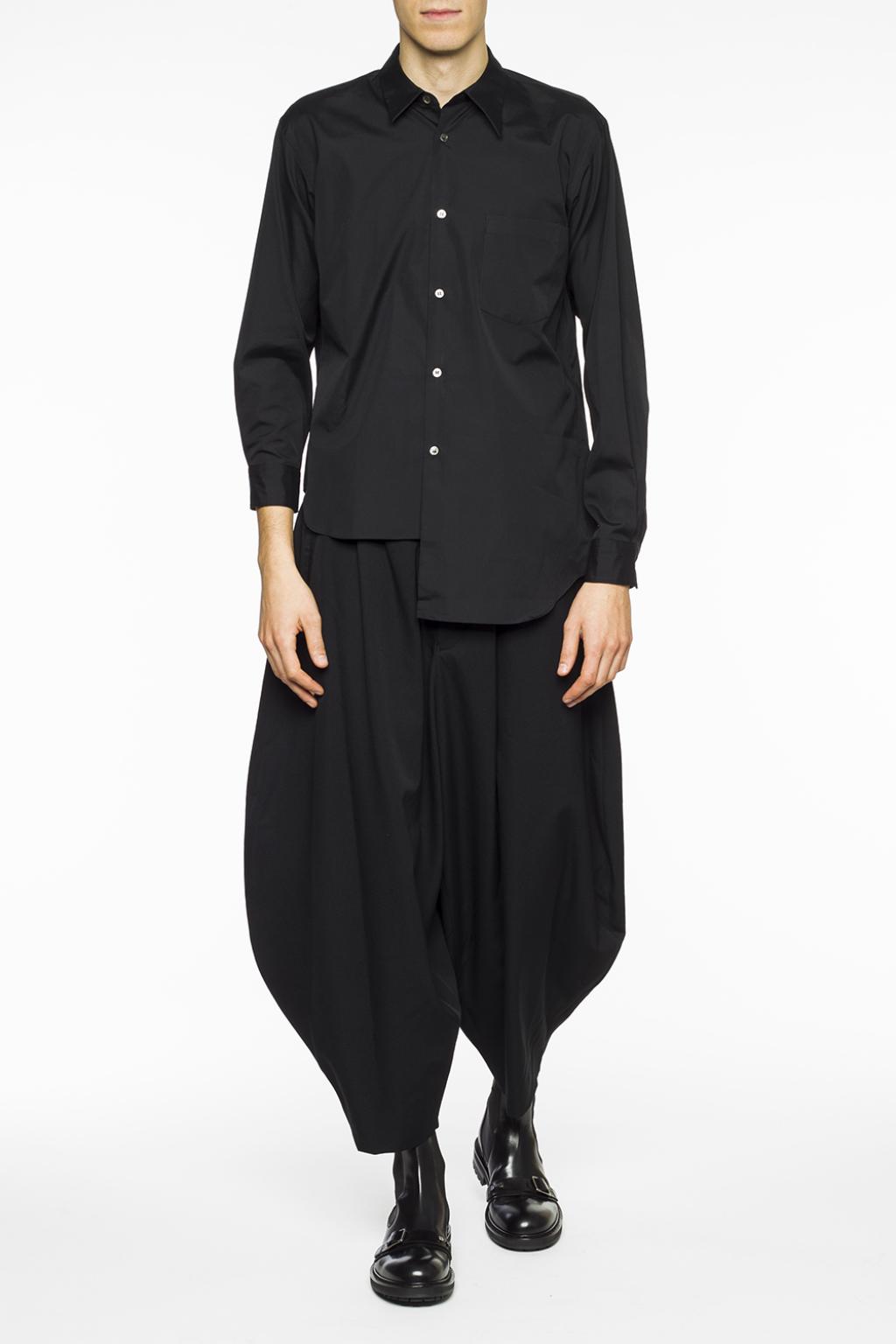 Black Asymmetrical shirt Comme des Garçons Homme Plus - Vitkac Canada